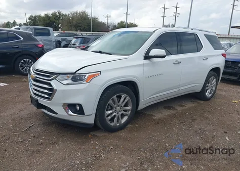 2021 Chevrolet Traverse Awd High Country z USA, uszkodzony, nr VIN 1GNEVNKW2MJ271932